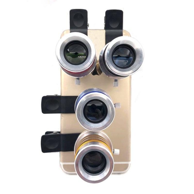 10x18 Högupplöst Telefonteleskop Dual Focus Hd Optisk Lins Monokulär