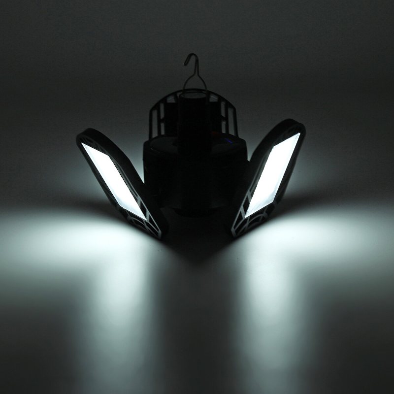 120w Fjärrkontroll Solar Camping Light 5-läges Usb-laddning Vattentät Led-ljus Utomhus Vikbar Nödlampa