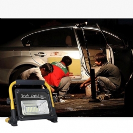 150w Ip67 Outdoor Camping Light Powerbank Funktion Fjärrkontroll Dammtät Flood Ultra Ljust Vattentät Säkerhetsljus Vägg Nödlampa