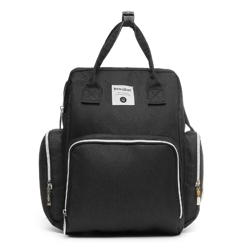 15l Mummy Backpack Travel Camping Skötväska Vattentät Organizer Baby Care Bag