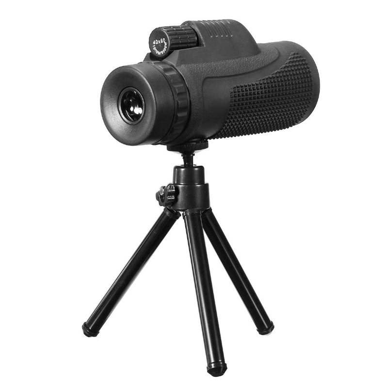 16x52/40x60 Hd-zoom Monokulärt Teleskop Telefoto Kameralins Telefonhållare/stativ Present För Vandring Utomhus