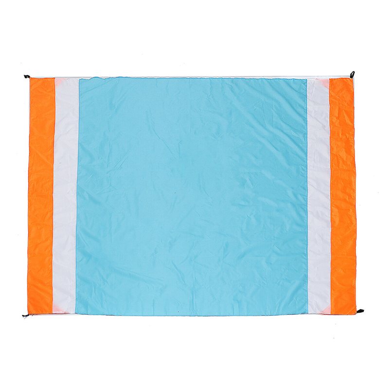 200x210 cm Strandmatta Sandfri Filt Vattentät Picknickdyna Oversize Solskydd Skydd Utomhus Camping Resor