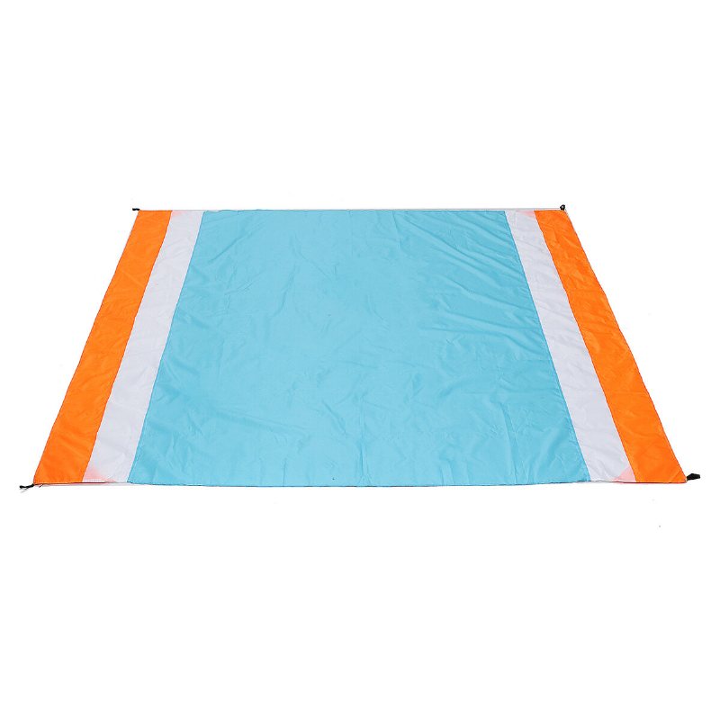 200x210 cm Strandmatta Sandfri Filt Vattentät Picknickdyna Oversize Solskydd Skydd Utomhus Camping Resor