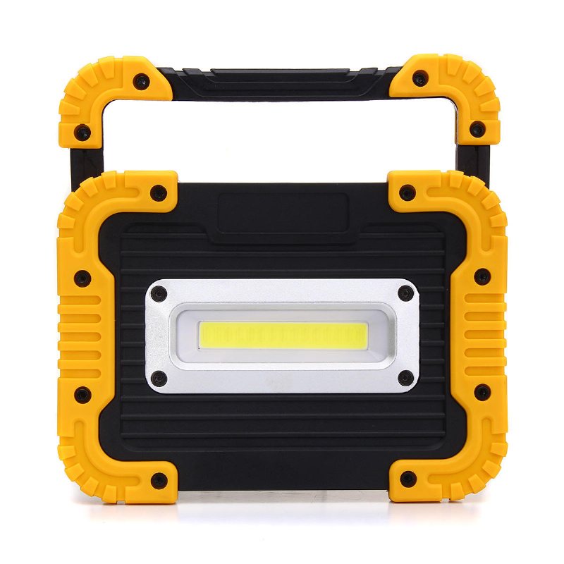 20led 10w 750lm Cob Led-arbetsljus Usb-uppladdningsbart Handtag Ficklampa Utomhuscampinglykta