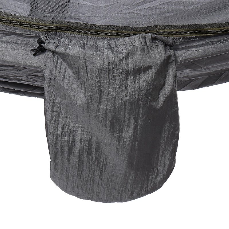 210t Nylon Hängmatta Ourdoor Camping Travel Hängsäng Med Myggnät