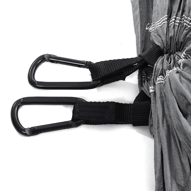 210t Nylon Hängmatta Ourdoor Camping Travel Hängsäng Med Myggnät