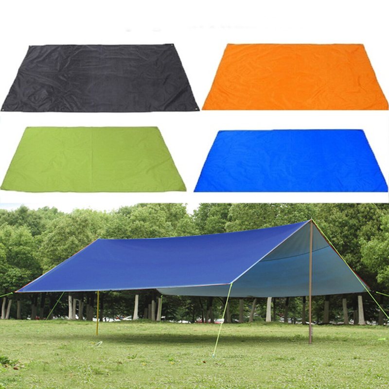 210x300cm Utomhuscampingtält Solskydd Regnsol Uv Strandkapell Markis Skydd Strand Picknickmatta Markunderlägg