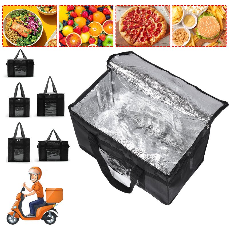 29.2/34.8/58.3/51.4/74.6l Matleveransväska Värmeisolerad Takeaway-väska Camping Picknickväska