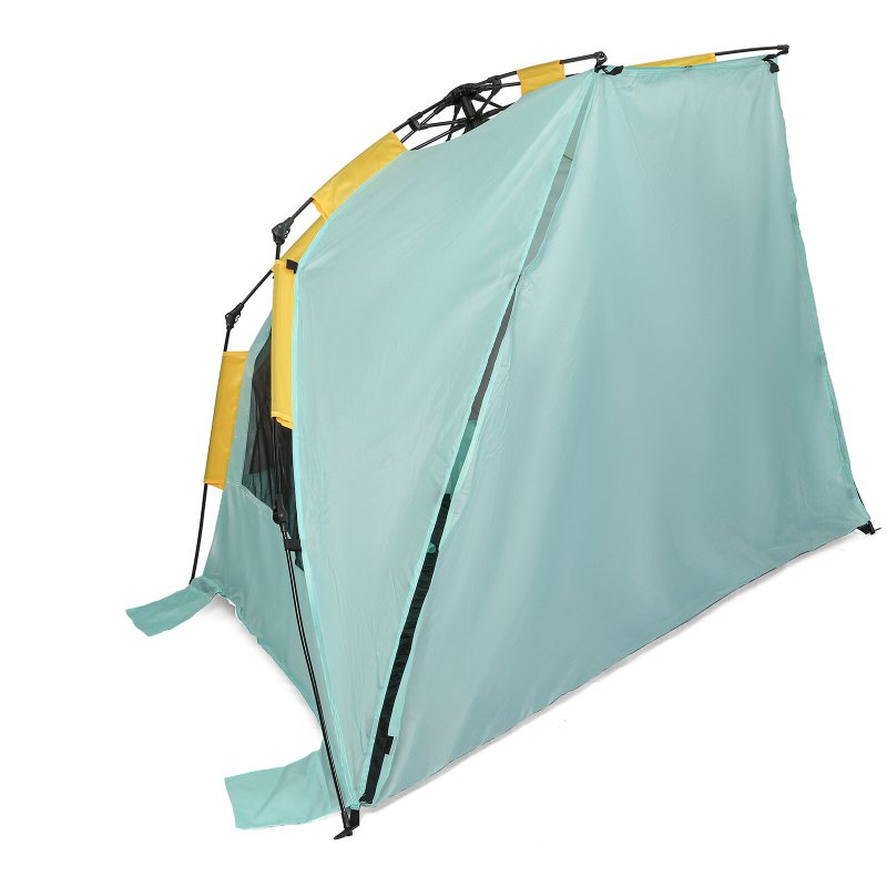 3-4 Personer 210t Campingtält Vattentätt Och Up50+ Uv-beständigt Utomhuscamping Strandtält