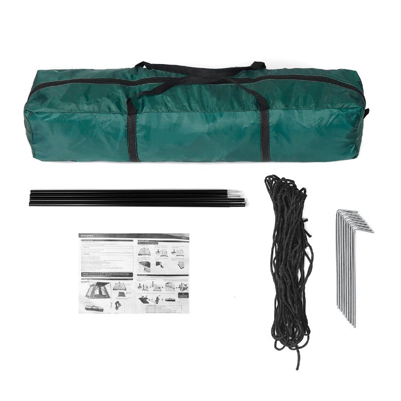 3-4person/5-8 Person Automatiskt Speed-open Campingtält 210t Oxford Duk Dubbeldäck Solskydd Vattentätt Tält Öppna Upp För Vandring Klättring