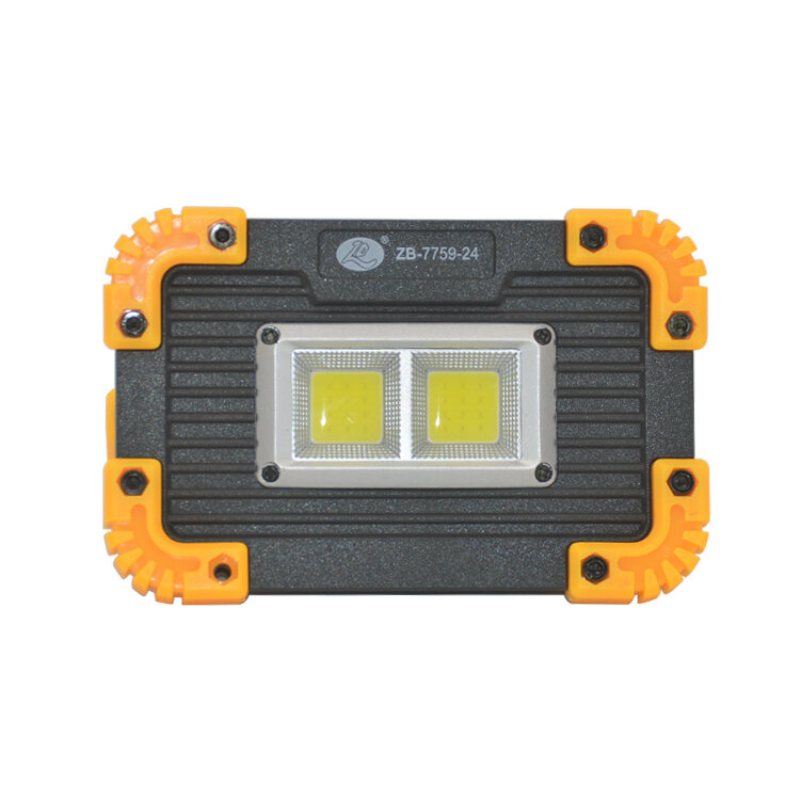 3-lägen 350 Lm Vattentät Cob Led Strålkastare Usb-laddning Utomhus Spotworklampa Camping Bärbar Söklampa