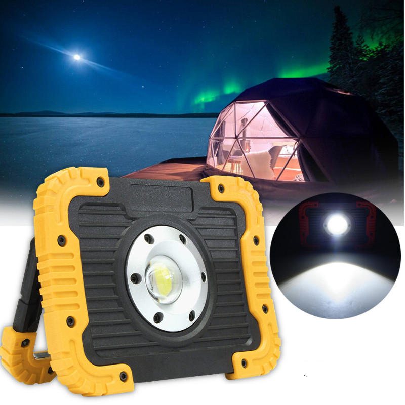 30w 750lm 20led Cob Arbetsljus Uppladdningsbar Lykta Utomhus Campingtält Nödficklampa Ficklampa