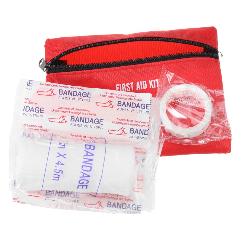 36 St Emergency Kit Bilverktygsväska Varningstriangel Ficklampa Säkerhetshammare Första Hjälpen Kit Utomhusresor Camping