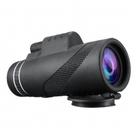 40x60 Monokulär Hd-optik Bak4 Svagt Ljus Night Vision Teleskop Utomhuscamping Vandring Fågelskådning