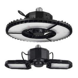45w/60w Hopfällbar Campinglampa Led High Bay Light Ufo Garage Taklampa Lagerlampa För Grovkök Parkeringsområde