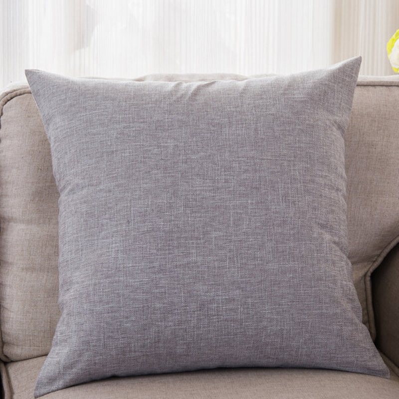 45x45cm Kuddfodral Bomull Linne Camping Midjekudde Protactor