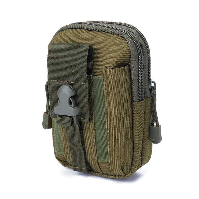 5.5 Tum Utomhus Edc Tactical Molle Midjeväskor Pack Herr Mobilfodral Plånbok Fodral Hållare För Iphone 8 Sport Camping Vandring