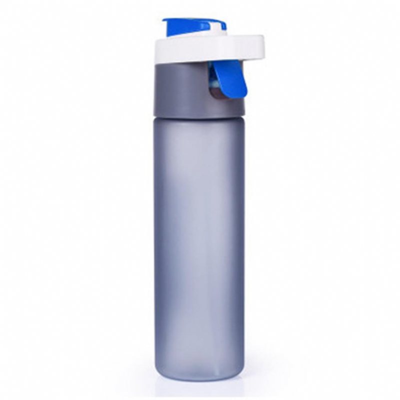 600ml Utomhus Plast Vattenflaska Kreativ Resa Sport Löpning Dryckesgods Läcksäker Sprayvattenkokare