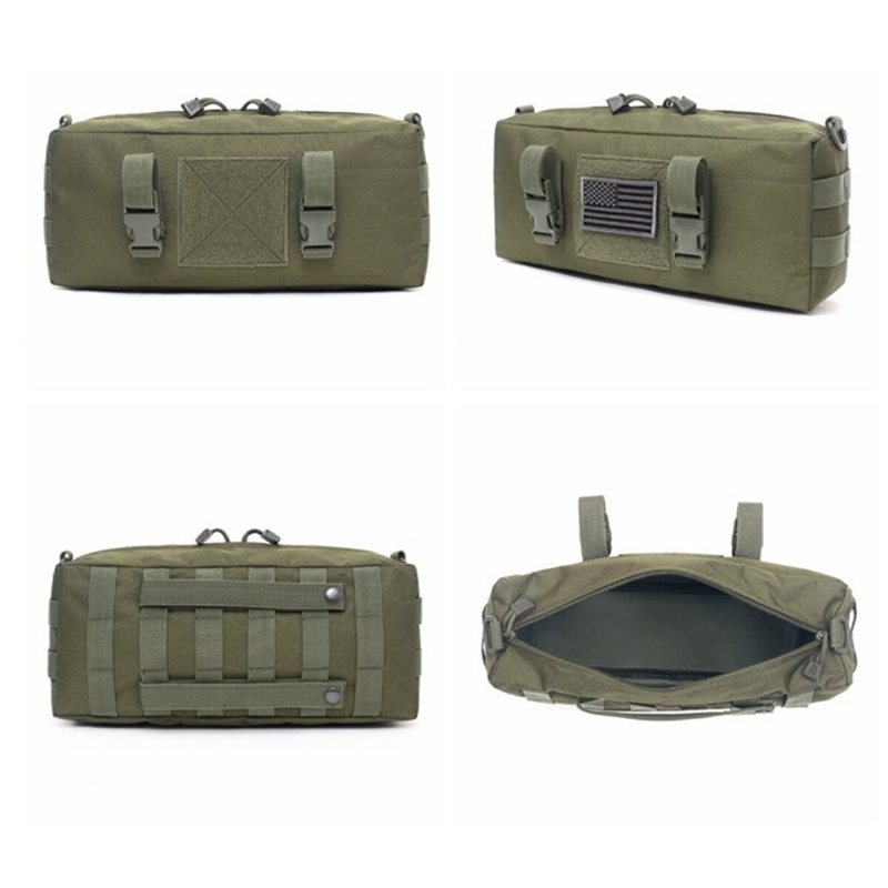6l 600d Nylon Utomhus Taktisk Molle Midjeväska Vandringssportväska Med Axelrem För Reseäventyr Camping