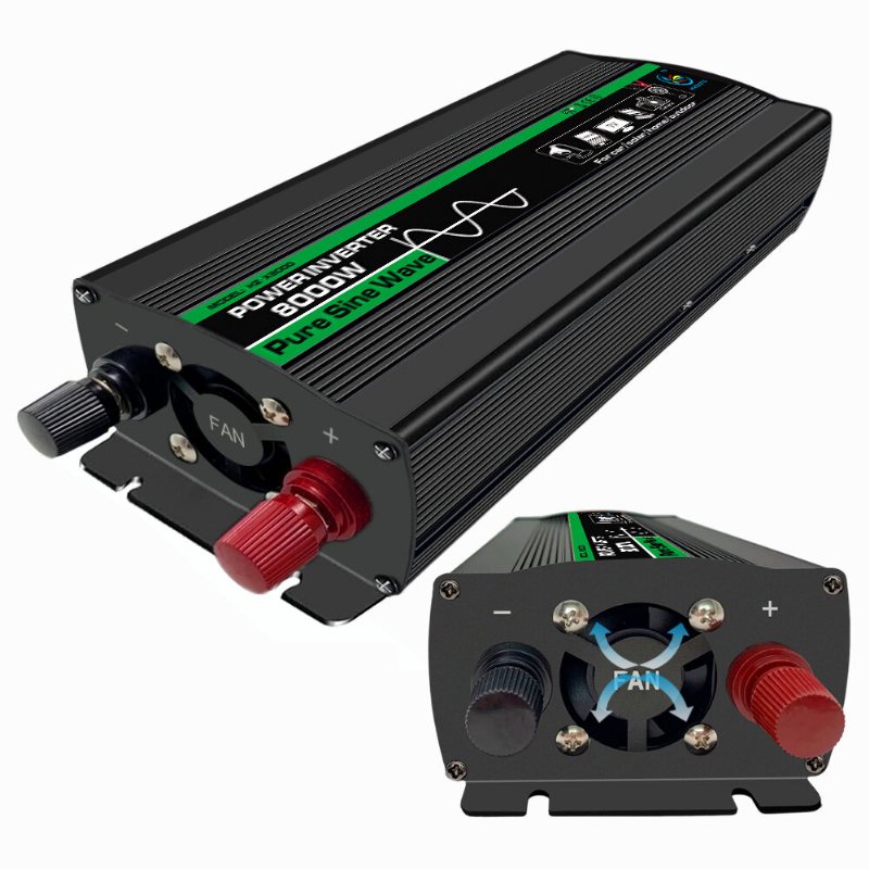 8000w Solar Inverter Kit Solenergisystem Med 18w Solpanel 30a Controller För Campingresor