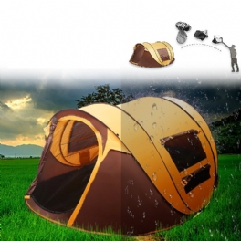 Automatiskt Campingtält För 5-8 Personer Vattentätt Uv-skydd Solskydd Baldakin Outdoor Travel Beach