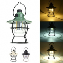 Bärbar 50w Usb Uppladdningsbar Campinglampa Led-lampa Utomhustält Lykta För Vandring Och Klättring I Trädgården