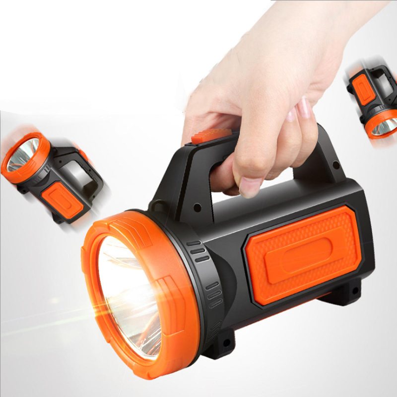 Bärbar Led-arbetslampa 10w Led-campingljus Vattentät Usb-uppladdningsbar Spotlight