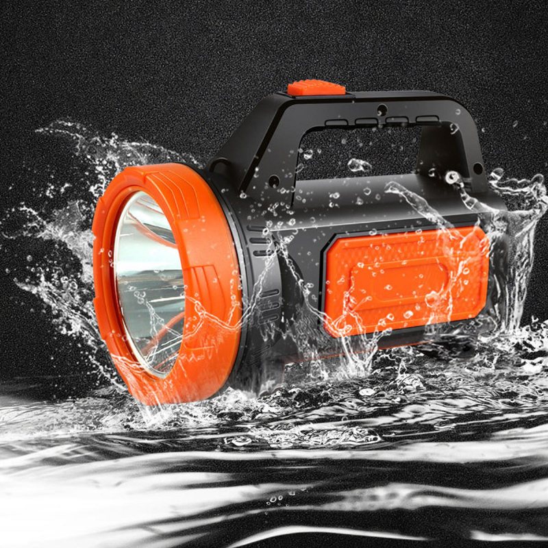 Bärbar Led-arbetslampa 10w Led-campingljus Vattentät Usb-uppladdningsbar Spotlight
