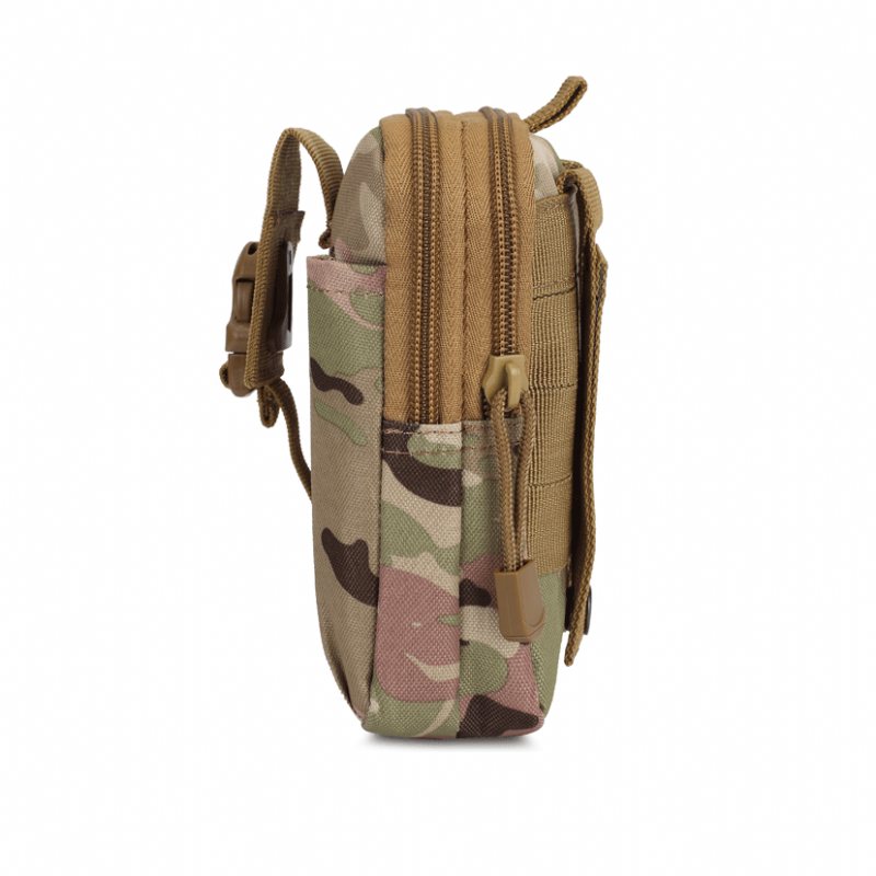Benniu Bl064 Oxford Molle System Camouflage Militär Taktisk Midjeväska Utomhus Vattentät Sport Crossbody Bag
