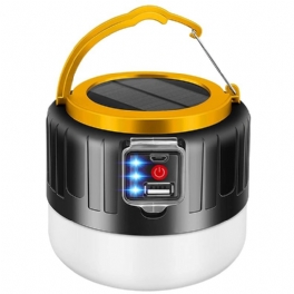 Camping Light Solar Outdoor Usb Charging 3 Mode Tältlampa Bärbar Lykta