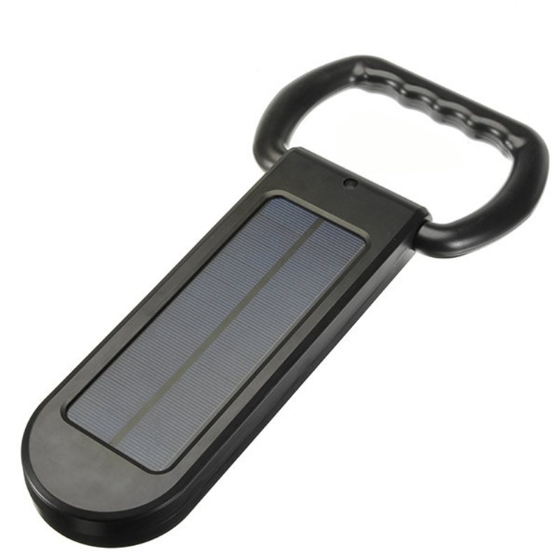 Campingtält Solar Hand Lantern Portable 12 Led Light Lamp Usb Uppladdningsbar Power Bank