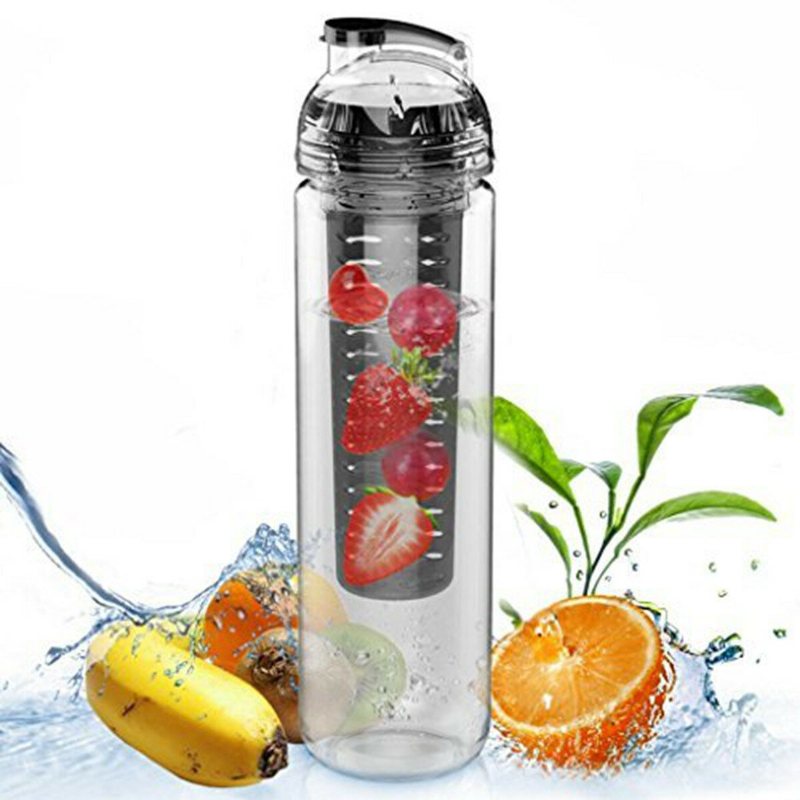 Camtoa 800ml Vattenkoppar Av Plast Med Stor Kapacitet Fruktjuicekoppar Utomhus Portabel Sportkopp