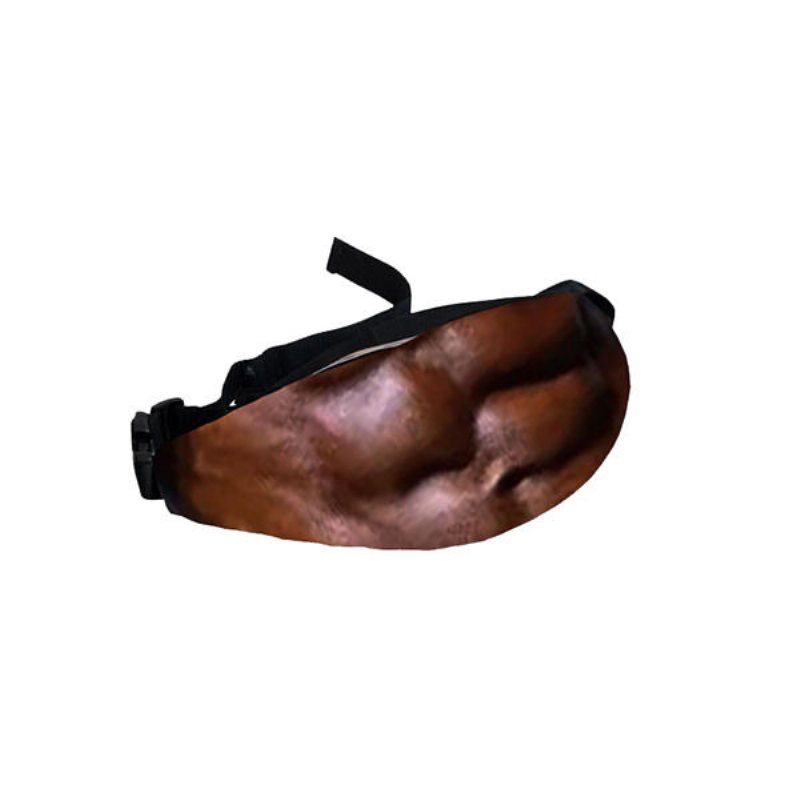 Casual Bod Telefon Midjeväska Köttfärgad Fat Belly Fanny Pack