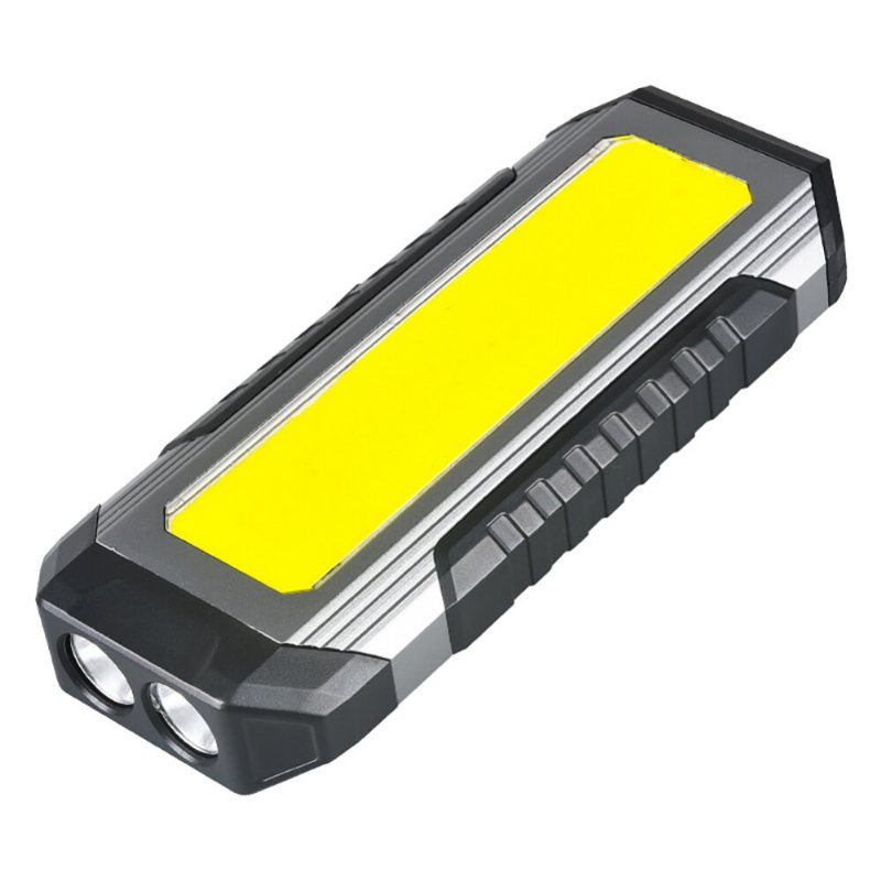 Cob Led Arbetslampa Usb Uppladdningsbar Ficklampa Camping Lykta Led Med Magnet