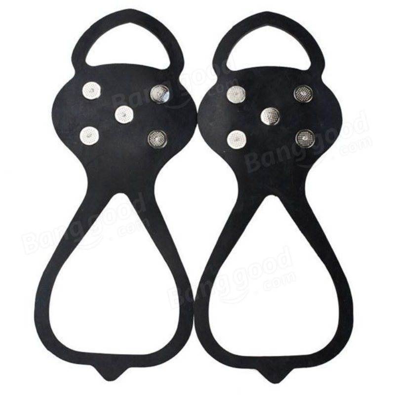 Halkskydd Halkfria Skor Skydd Spikes Stegjärn Grip Ice Snow Footwear