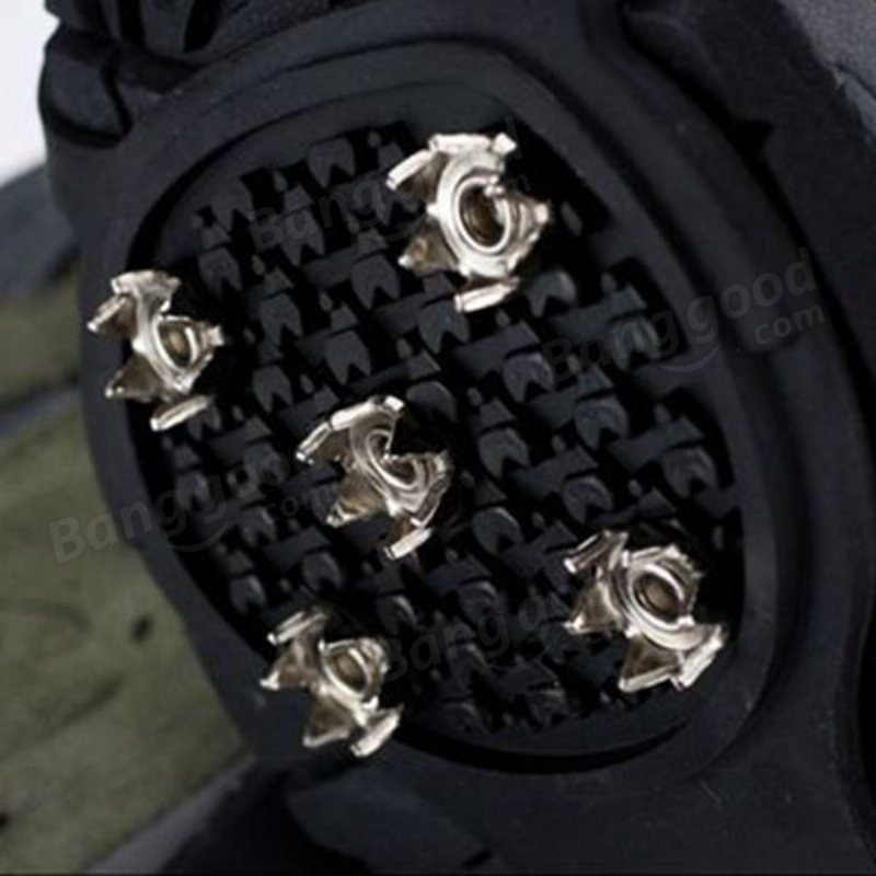 Halkskydd Halkfria Skor Skydd Spikes Stegjärn Grip Ice Snow Footwear
