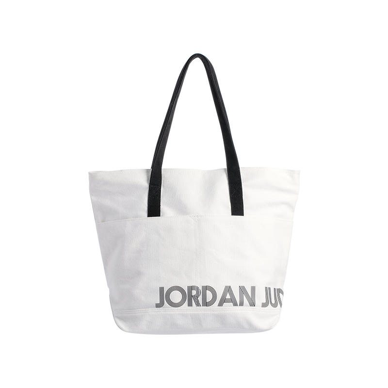 Jordan&judy 2.2l Canvas Axelväska Fritidshandväska Shoppingväska Utomhusresor