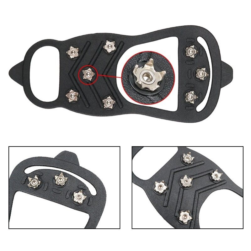 Klätterstegjärn Skor Spike Grip Vinter Utomhusutrustning