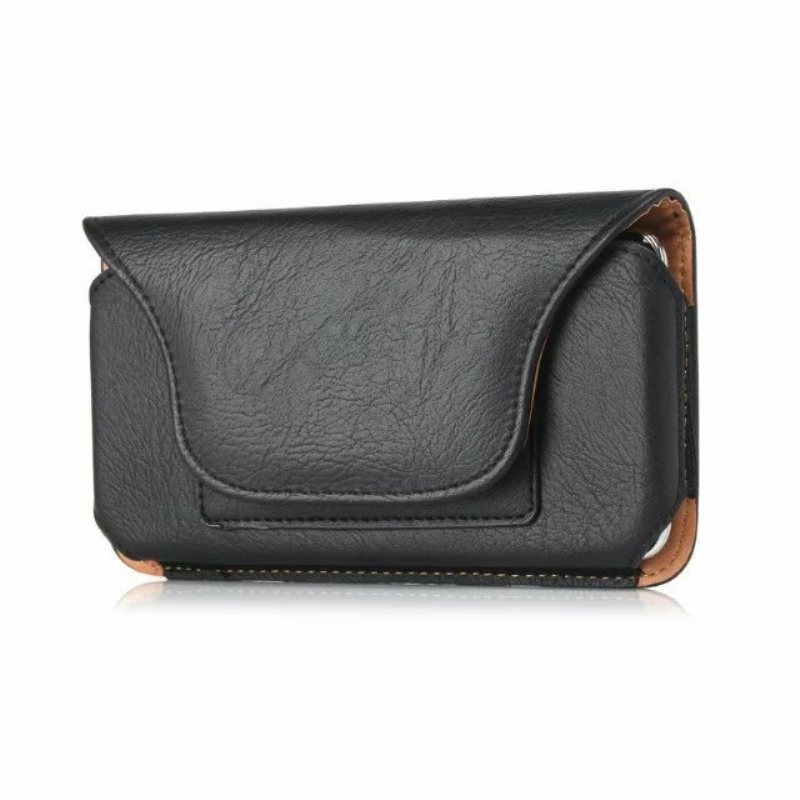 Läder Midjeväska Kort Mobiltelefon Förvaringsskydd Väska Vattentät Taktisk För Xs Xr Xsmax 5.1"/5.5"/6.3" Telefon