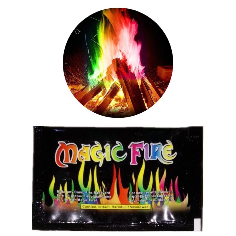 Magic Fire Colorful Flames Powder