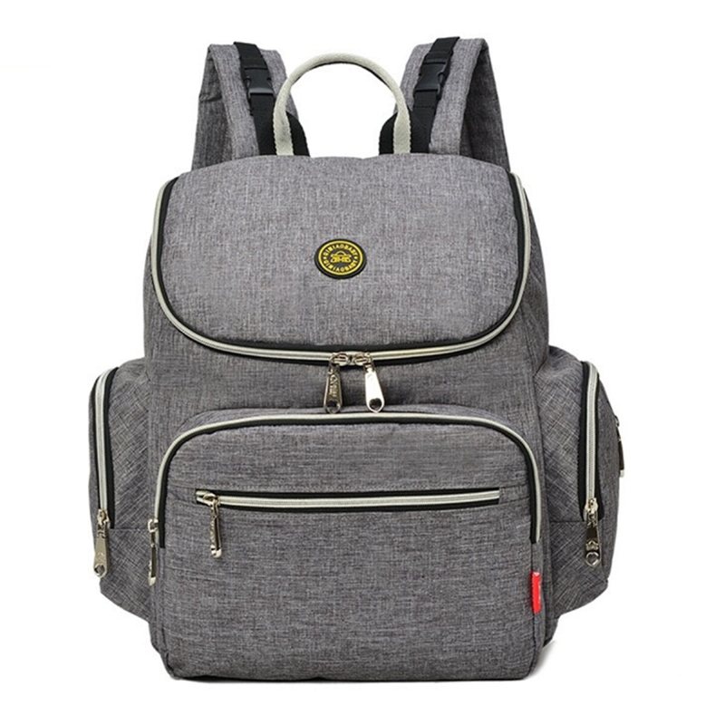 Multifunktion Mummy Ryggsäck Barnvagn Blöje Förvaringsväska Axelväska Travel Baby Handväska