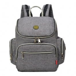 Multifunktion Mummy Ryggsäck Barnvagn Blöje Förvaringsväska Axelväska Travel Baby Handväska