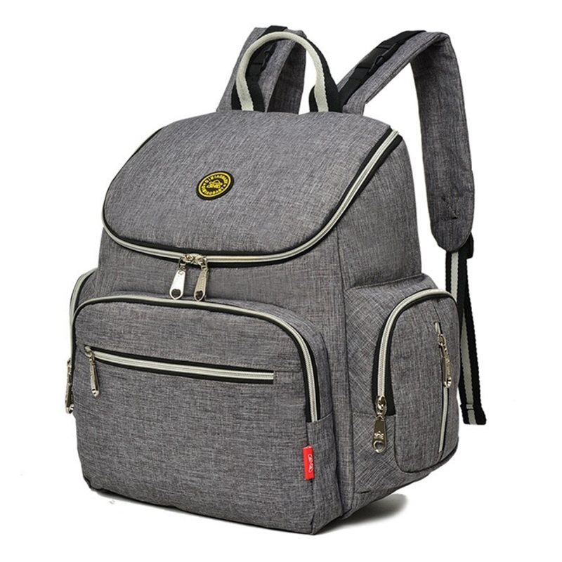 Multifunktion Mummy Ryggsäck Barnvagn Blöje Förvaringsväska Axelväska Travel Baby Handväska