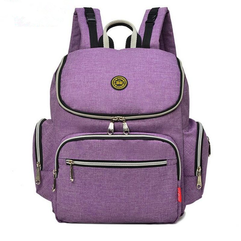 Multifunktion Mummy Ryggsäck Barnvagn Blöje Förvaringsväska Axelväska Travel Baby Handväska