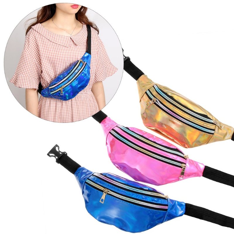 Multifunktionell Bröstväska Utomhuscamping Resande Crossbody-väska Midjeväska