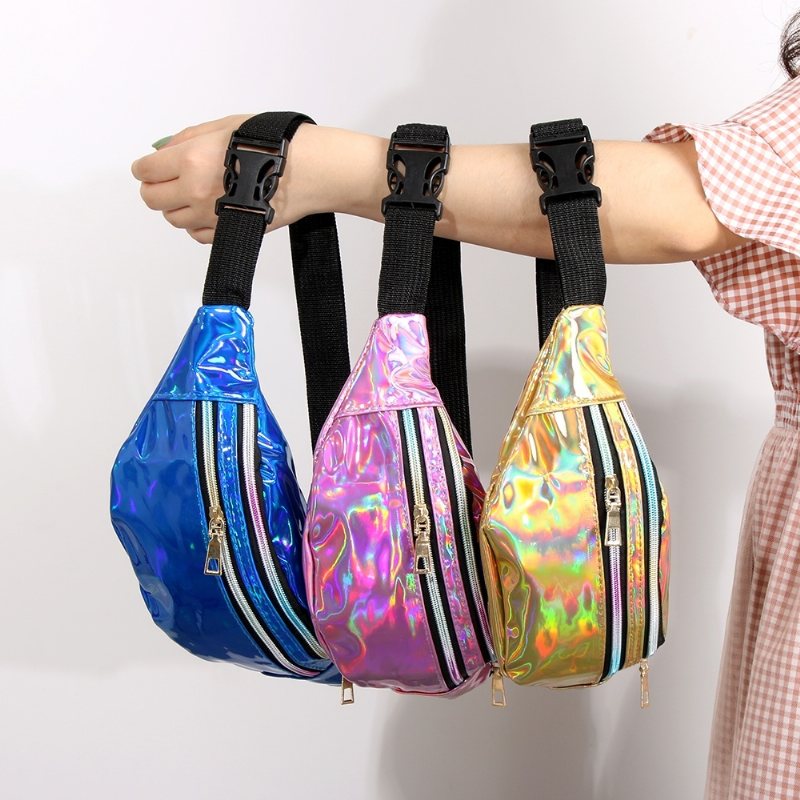 Multifunktionell Bröstväska Utomhuscamping Resande Crossbody-väska Midjeväska