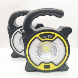 Multifunktionell Campinglampa Trådlös Radio Bluetooth-högtalare Usb Arbetslampa Söklampa Hänglampa