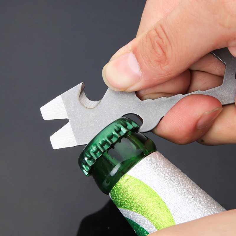 Outdoor Camping Multi Tool Skärrep Knivöppnare