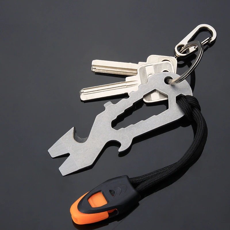 Outdoor Camping Multi Tool Skärrep Knivöppnare