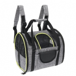 Outdoor Traveling Axelväska För Pet Carrier Bag Dog Cat Ryggsäck